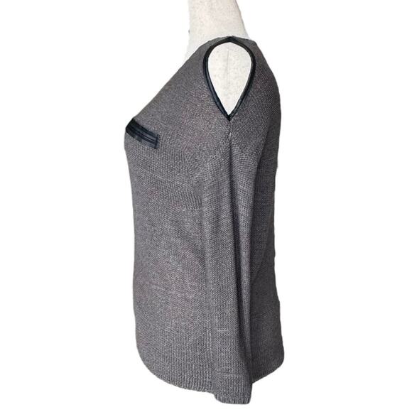 Daytrip Cold Shoulder Sweater Charcoal Gray, Women’s XS - Picture 5 of 7